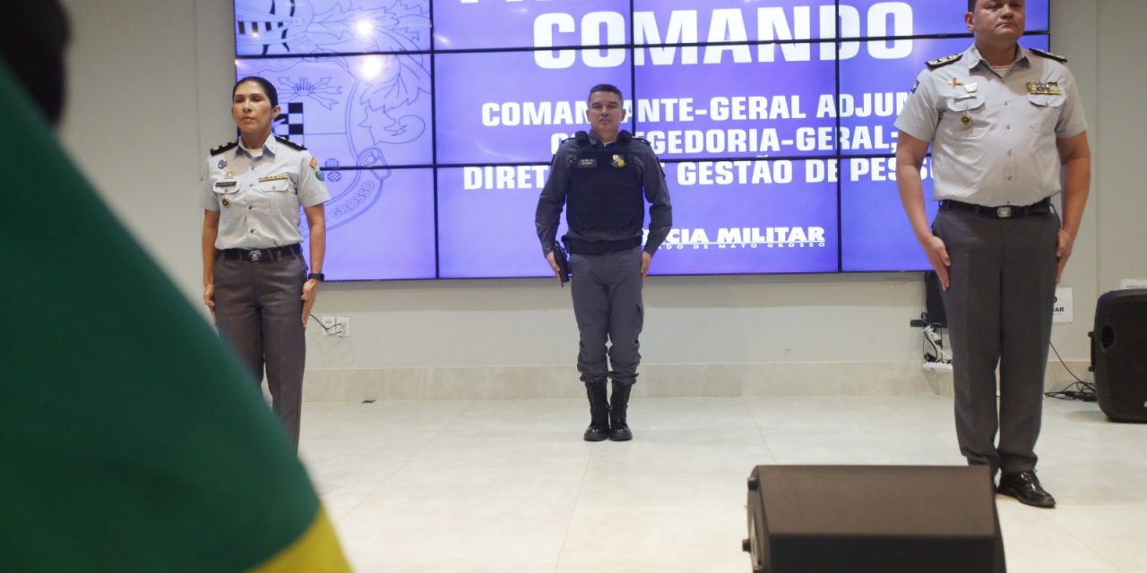 Polícia Militar oficializa mudanças em três funções de comando da corporação