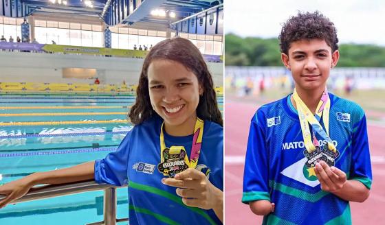 Delegação de MT conquista 50 medalhas na edição nacional das Paralimpíadas Escolares 2024