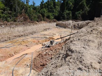 MPF apura danos ambientais em garimpo ilegal no interior do estado