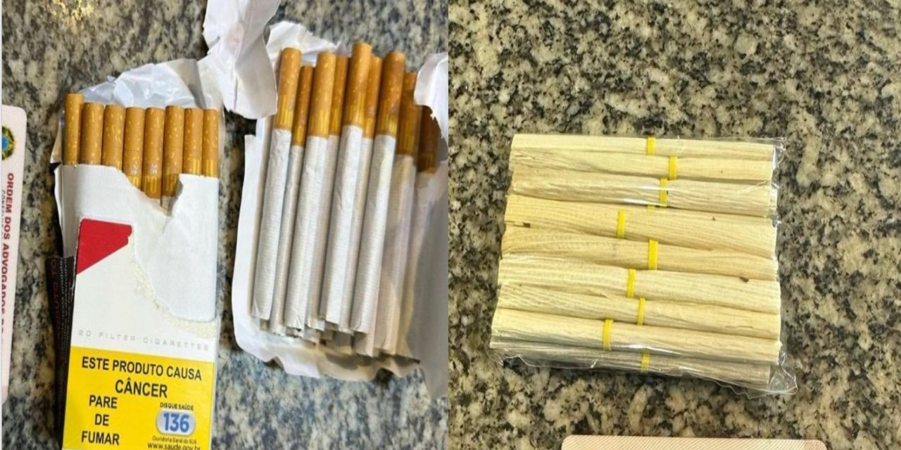 Flagrante na PCE – Advogados são pegos tentando levar cigarros para detentos.