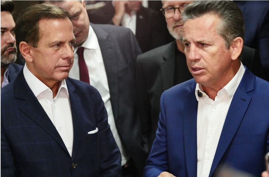 Cenário Político – Em visita a MT, Doria declara que Mendes é “candidato imbatível” ao Senado; veja vídeo.