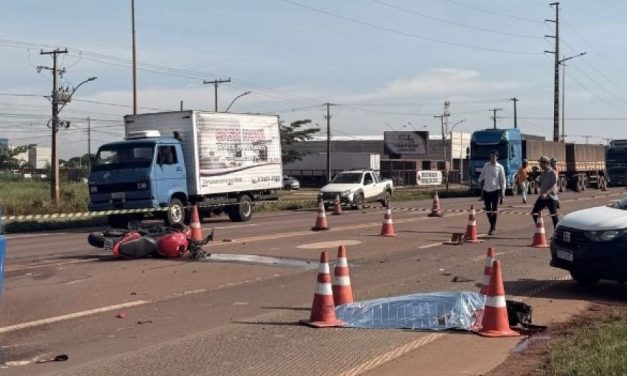 Acidente Fatal – Colisão entre cinco veículos deixa um morto e dois feridos.