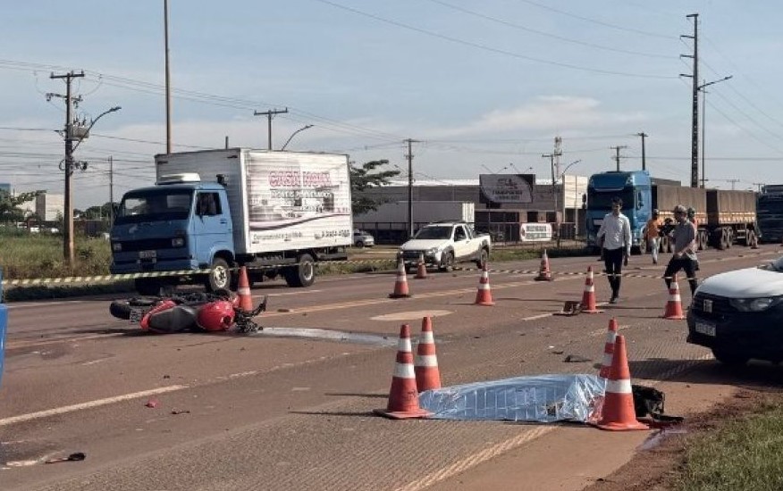 Acidente Fatal – Colisão entre cinco veículos deixa um morto e dois feridos.