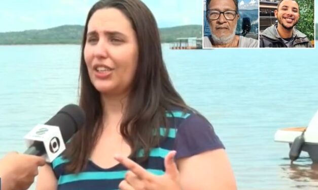 ONDA GIGANTE NO MANSO – Mulher relata naufrágio no Manso e crê que marido esteja na mata