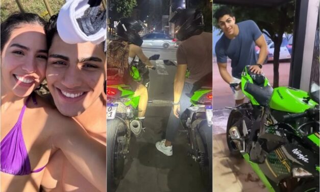 Homenagem de jovem ao namorado viraliza: “Te amo daqui até o céu”