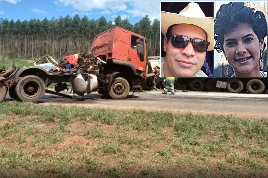 Pai e filha são identificados como vítimas de acidente na BR-163