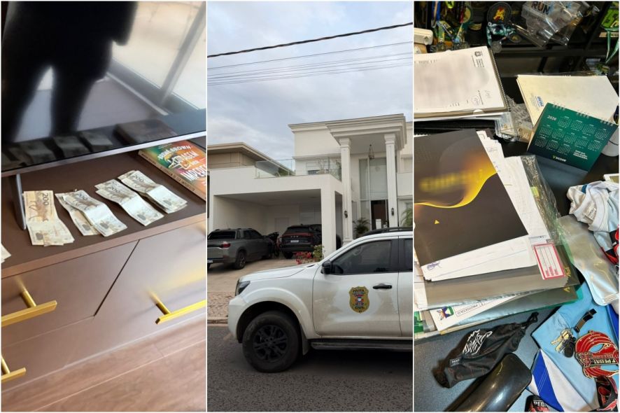 Operação apreende notas de R$ 200 e bloqueia veículos e imóveis