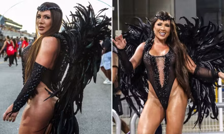 Musa no Carnaval, Carla Silva revela que investimento no look do desfile ‘já passou de R$ 60 mil’ e deve dobrar.