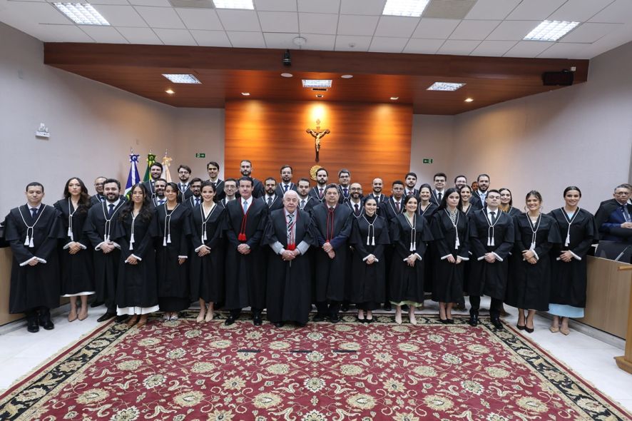 Tribunal de Justiça dá posse a 35 novos juízes substitutos; nomes