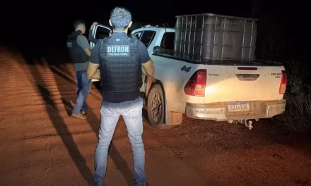 Motorista é preso por tentar levar mil litros de diesel para garimpo ilegal na Terra Indígena Sararé em MT