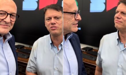 Em encontro com Pivetta, Tarcísio exalta gestão de Mato Grosso: “Um Estado muito bem administrado, uma potência”