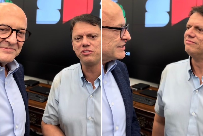 Em encontro com Pivetta, Tarcísio exalta gestão de Mato Grosso: “Um Estado muito bem administrado, uma potência”