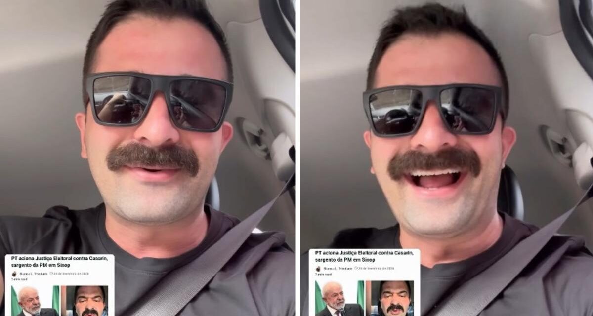 Acionado no TRE por suposto abuso de poder, PM chama PT de; ‘c* de cachorro’