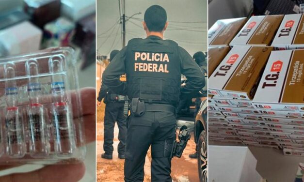 PF mira contrabando de canetas emagrecedoras e anabolizantes