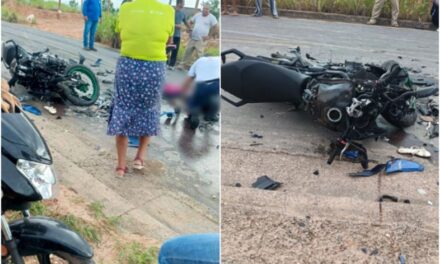 Acidente entre moto e caminhão mata menina de 3 anos em Cuiabá