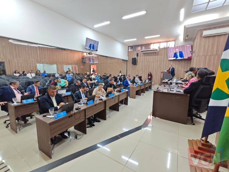 Câmara de VG derruba 18 vetos e mantém 24 no orçamento de 2026