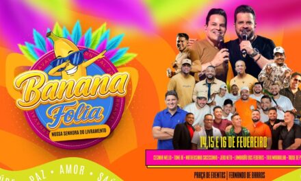 Carnaval em Nossa Senhora do Livramento 2026.