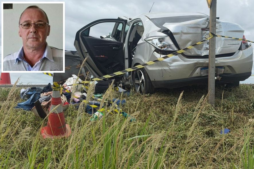 Ex-vereador é uma das vítimas da batida de carros e carreta em VG