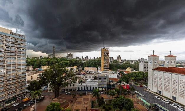Ciclone traz risco de ventos de até 100 km/h e granizo para Mato Grosso