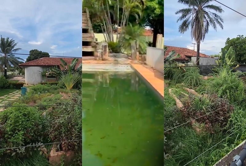 Local da Casa de Sarita está abandonado em Várzea Grande e prefeitura paga R$ 15 mil de aluguel por mês