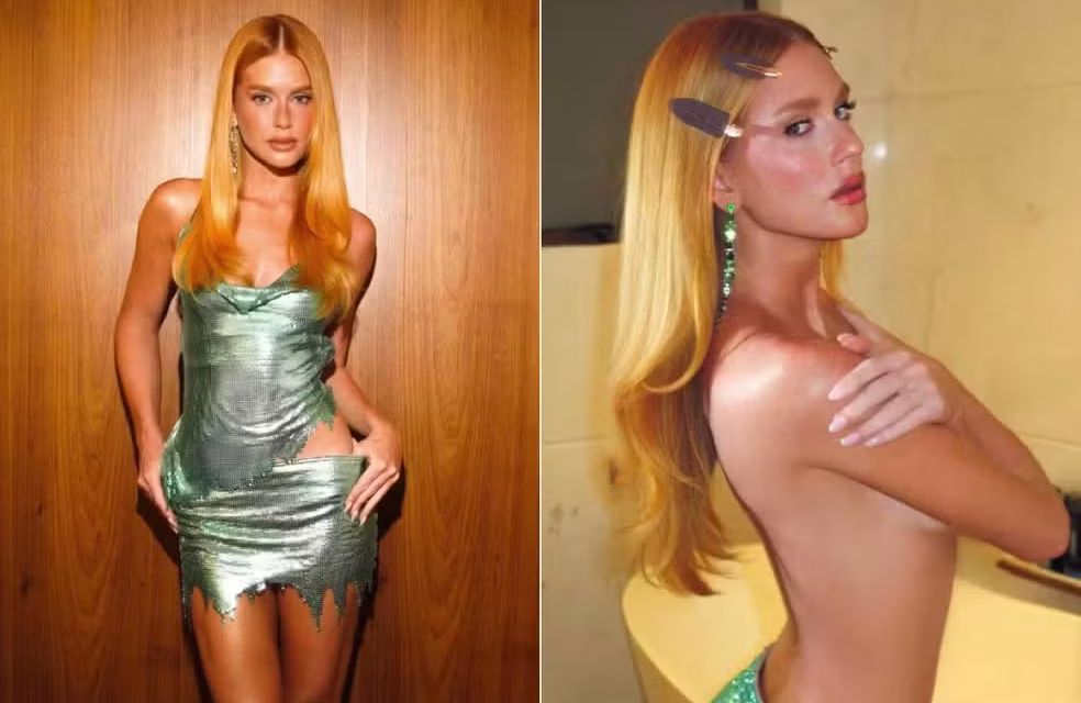 Marina Ruy Barbosa se despede do Carnaval com foto de topless: ‘O autocuidado segue firme’