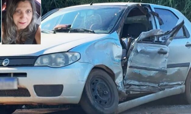 Mulher morre em acidente entre carro e caminhão em rodovia de MT