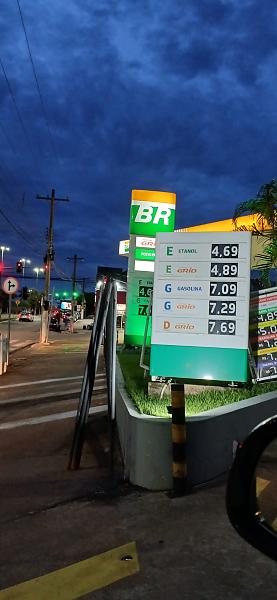 Gasolina ultrapassa os R$7 e diesel vai a R$7,69 em Cuiabá; etanol já custa R$ 4,69