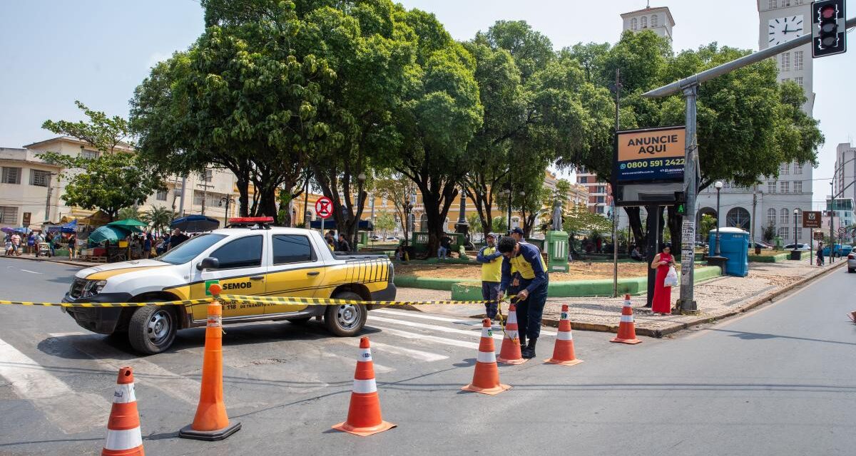 Rua 13 de junho ficará interditada neste fim de semana para obras de drenagem
