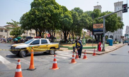 Rua 13 de junho ficará interditada neste fim de semana para obras de drenagem