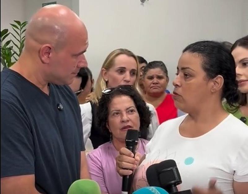 Paciente interrompe prefeito de Cuiabá e denuncia venda de Mounjaro em consulta