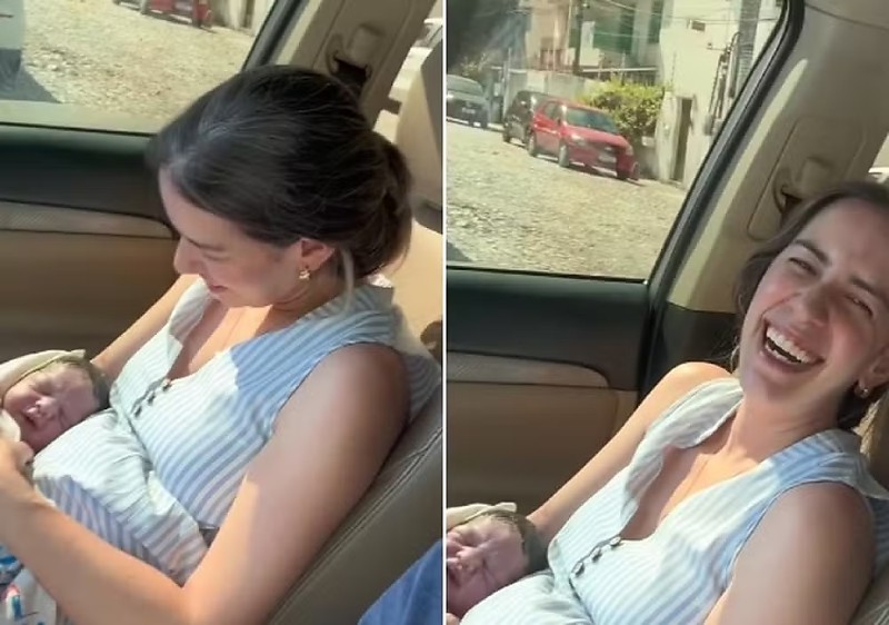 Obstetra dá à luz enquanto marido dirige: “Muito rápido”