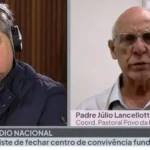 “Quem governa SP é o mercado imobiliário”, diz padre Júlio a Datena