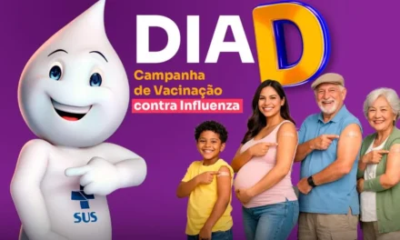 Ministério da Saúde promove neste sábado o Dia D de vacinação nacional contra a gripe