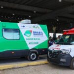 Saúde entrega ambulâncias, unidades móveis e equipamentos na Bahia
