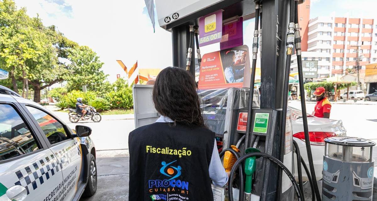 Procon notifica 151 postos de combustíveis em Cuiabá para explicar aumento de preços