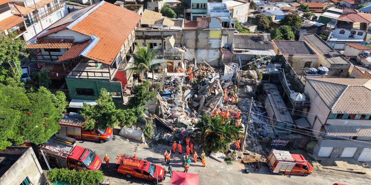 Bombeiros resgatam última vítima de escombros de lar de idosos em MG
