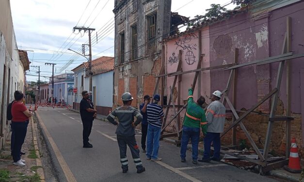 Prefeitura inicia ação para preservar fachada histórica da antiga Gráfica Pepe em Cuiabá
