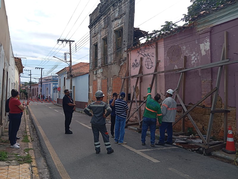 Prefeitura inicia ação para preservar fachada histórica da antiga Gráfica Pepe em Cuiabá