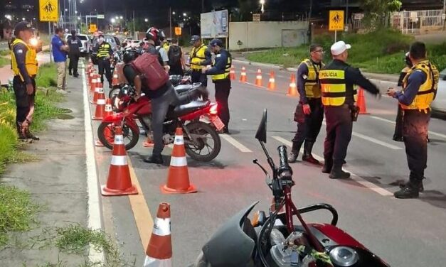 Pilotos são presos durante operação contra motos irregulares em Cuiabá