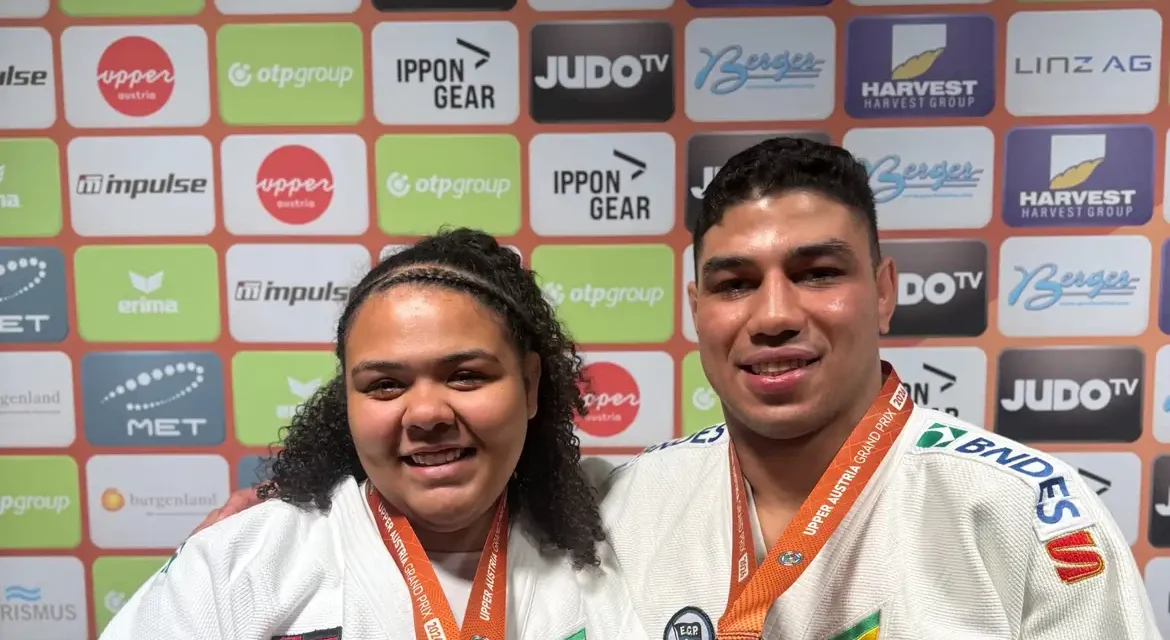 Com mais 2 pódios, Brasil encerra Grand Prix de judô com 6 medalhas