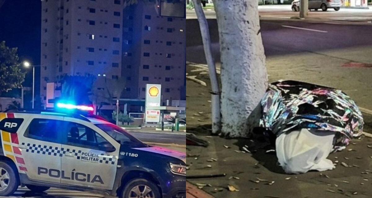 Motociclista morre em acidente na porta de hotel em Cuiabá