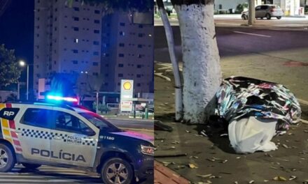 Motociclista morre em acidente na porta de hotel em Cuiabá