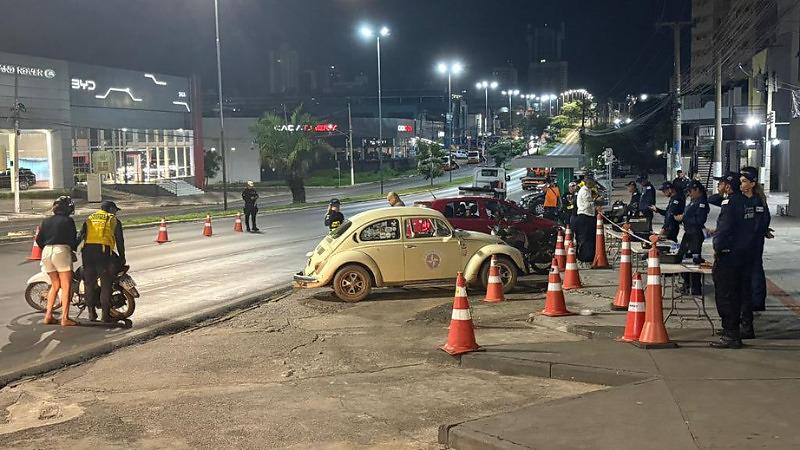 Feriadão foi recheado de blitz – Cinco são presos por embriaguez em Cuiabá