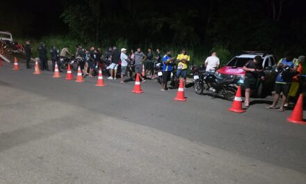 Operação contra poluição sonora retira 17 motos de circulação em Várzea Grande.