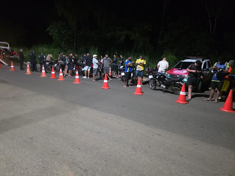 Operação contra poluição sonora retira 17 motos de circulação em Várzea Grande.