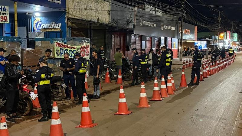 Blitz em VG pega motoristas bêbados, sem CNH e fugitivo
