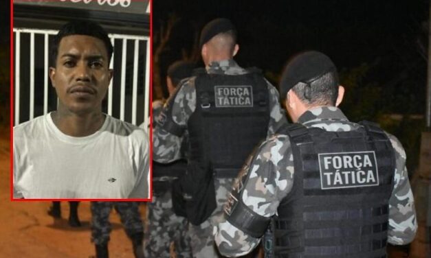 Bandido reage à abordagem, aponta arma para policiais da Força Tática e é morto em Campo Verde
