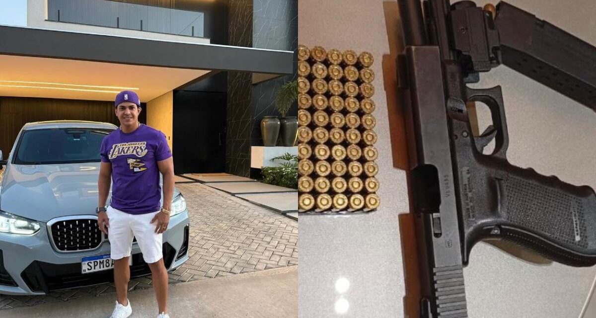 Empresário alvo de operação é preso com pistola em casa