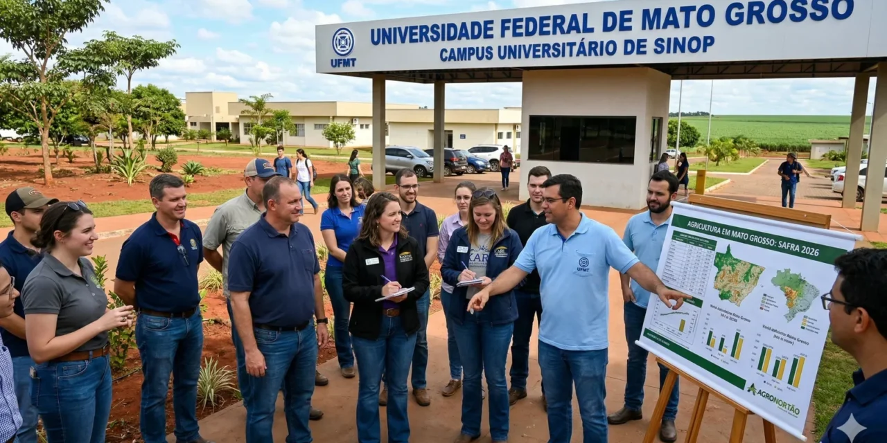UFMT Sinop recebe comitiva norte-americana para experiência de imersão no agro
