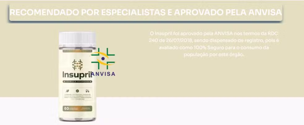 Anvisa proíbe suplemento vendido como cura para diabetes .